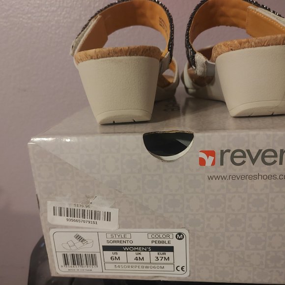 WOMEN'S REVERE SORRENTO WEDGE SHOES - Picture 11 of 17